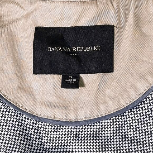 Banana Republic Beige Belted Trench Coat Button Double Breast Pockets Jacket S - Picture 3 of 11